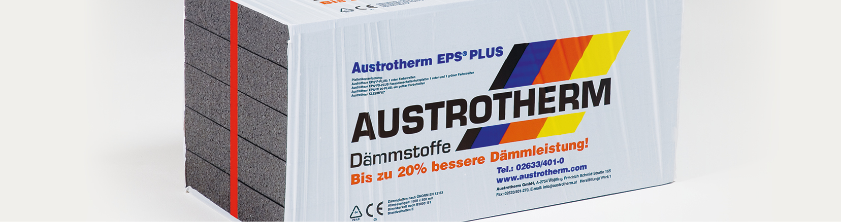 Austrotherm EPS F-PLUS Leibungsplatte  Austrotherm - Dämmstoffe, XPS,  Bauplatte