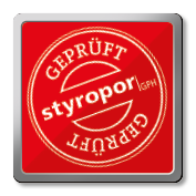 Styropor zertifiziert